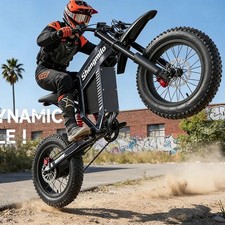 Bici Elettrica 20" Fat Tyre Adulti 60V 30Ah Moto Elettrica E-Bike Freni Idraulici Electric Bicycles price