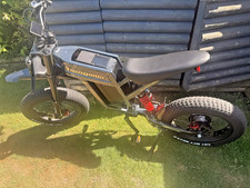 Mountain Bike Elettrica 20" Fat Tyre E-Bike 60V 30AH Moto Elettrica Lunga Autonomia UK Electric Bicycles price