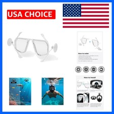 Inserti per lenti miopi per maschere da snorkeling e subacquee, lente miopia diottria fissa... Masks price