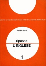 Rossella Conti - ripasso L'INGLESE #1. Minerva Italica Libri di ripasso price