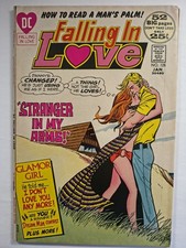 Falling in Love #128 FN 6.0 DC Comics 1971 età del bronzo romanticismo Gemini Mailer HTF Love Novels e Racconti price