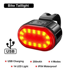 Luci Bici Anteriori Posteriori Ricaricabili Bicicletta Ciclismo USB Luce Bicicletta Lig Accessori bicicletta price