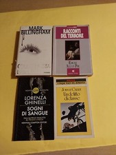 4 LIBRI  RACCONTI DEL TERRORE-COLLEZIONISTA DI MORTE -UN DELITTO DI CLASSE-SOGNI Libri di racconti price