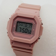 Orologio Sportivo Digitale Rosa Accutime Cinturino Silicone Cronometro Sveglia Luce Funzionante Stopwatch price