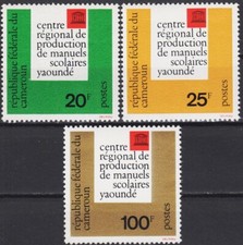 Camerun 1963 Unesco Scuola Libri Istruzione 3V Set Mnh Istruzione Set price