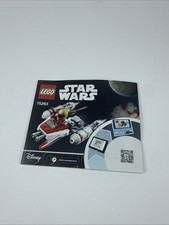Lego Vintage Istruzioni Set 75263 - Star Wars Resistance Y-Wing Istruzione Set price