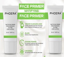 2x Phoera Primer Viso Base Trucco Olio Controllo Idratante Pelle Fondotinta Liquido Makeup Primer price