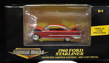 Ertl 60 1960 Ford Starliner American Muscle auto da collezione con vetrina rossa Americana Classics price