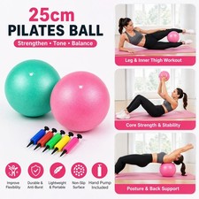 Palla Pilates Core Forza Antiscoppio Yoga Palestra Esercizio Equilibrio Fitness 25cm Pilates Ball price