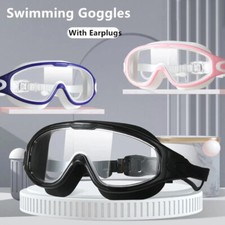 Occhiali da nuoto antiappannamento vista ampia con tappi per le orecchie per adulti uomo Swim Goggles price