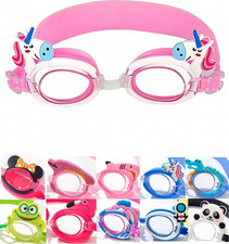 3-12 Occhiali da Nuoto per Bambini, Occhiali da Piscina Antiappannamento Antiperdite, Occhiali da Nuoto Ampia Vista Swim Goggles price