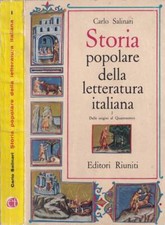 Storia popolare della letteratura italiana, vol. I. Dalle origini al Quattrocent Letteratura popolare price