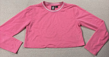 Top camicia donna Ideology manica lunga atletica reggicalze maglia rosa media traspirante Fitwear (Fitness Abbigliamento) price