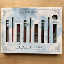 Profusion Cosmetics LIPS OF THE BALL Lip Liner, set rossetto opaco e lucidalabbra Lipsticks & Lip Glosses price