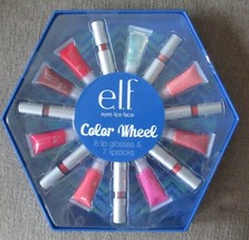 e.l.f.  Ruota colore labbra ~ 8 lucidalabbra e 7 rossetti NUOVO Lipsticks & Lip Glosses price