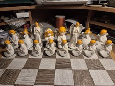 Set scacchi solo con pezzi unici (angelo capelli dorati) Chess price