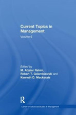 Current Topics in Management: Volume 9 -  NEW Robert Golembie 2017 Current - General Topics price