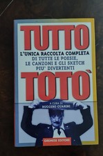 Tutto Totò raccolta completa poesie canzoni sketch guarini gremese Poesia Bambini price