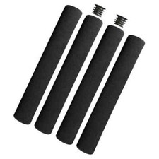 Confezione 4 Manopole Manubrio Bici Schiuma Nero Strada Corsa Bicicletta Drop Manubrio Cover Racing-Professional Bicycles price