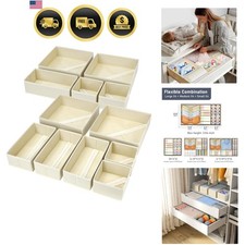 Cassetto Organizer Vestiti, Confezione da 12 Organizer Comò, Armadio Pieghevole Organizza... Organizer per armadio price
