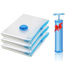 Sacchetti Sottovuoto con Pompa 30x50cm - Portaoggetti Borse Salvaspazio, Vestiti Borsa portaoggetti price