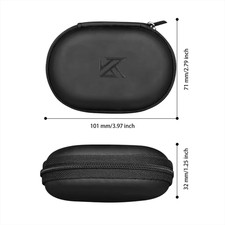 KZ Borsa Portaoggetti Ovale Originale Cuffie Cablate Scatola Portaoggetti Con Ce Borsa portaoggetti price