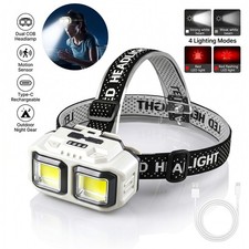 Torcia frontale LED ricaricabile 9900000LM super luminosa torcia frontale Headlamp price