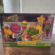 NUOVO Barney's Great Adventure Movie Segui L'Uovo Gioco da Tavolo VINTAGE 1998 Adventure price