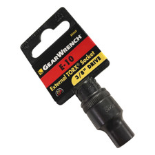 GearWrench 3/8" Drive E-10 External TORX Socket Black Oxide 80460 Sockets price