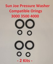 Sun Joe - 2 kits - Pressure Washer Compatible Orings for 3000 3500 4000 Pressure Washer price