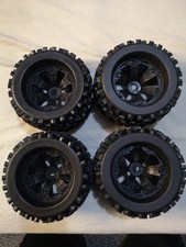 17mm esagonale 170mm x 105mm 4pz pneumatici e ruote preincollati 1/8 camion stock UK Tires price