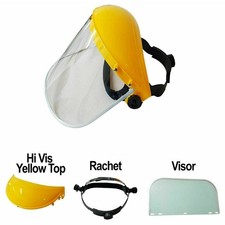 Visiera Full Face Shield Trasparente Flip Up Maschera di Sicurezza Protezione Occhi Lavoro Nuova Face Shield & Mask price