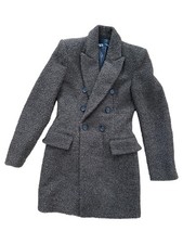 Zara Cappotto Classico Donna Grigio Elegante XS (IT 38, EU 34, INT XS) Cappotto donna price