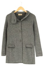 Anna Justper Cappotto Classico Donna Grigio Spina di Pesce (IT 40, EU 36, INT S) Cappotto donna price