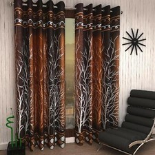 2 Pezzi - Set Tenda Finestra Porta Occhielli Stampa Albero Secco 5 7 9 Piedi ... Set Tenda price