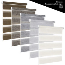 Tenda a Rullo Giorno e Notte senza Foratura Oscurante Dopprio Strato ROLLMAXXX® Set Tenda price