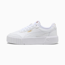Scarpe Puma Carina Mia JR Bambina Sneakers Bianco Oro Casual Scuola 403746 02 Scarpe Classico Ragazza price