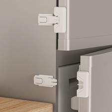 JIUDONE Lucchetto Frigo a Prova di Bambini - Bianco Prezzo consigliato £9 Fridge Serratura Bebè price