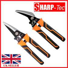 Sharp-tec 8 pollici aviazione latta cesoie | cesoie in metallo | blocco sicuro | impugnatura morbida Metal Shears price