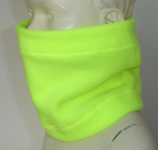 Sciarpa neonato bambino bambino giallo luminoso sicurezza neon pile scaldacollo snood Neck Warmer Bambini price