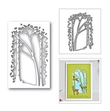Cornice collage alberello giungla metallo taglio fai da te scrapbooking decorazione creazione carte Sapling price