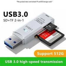 Lettore Schede USB 3.0 2 in 1 Adattatore Memoria TF Portatile per PC Laptop e Uf Portatile Adattatore price
