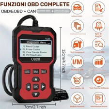 Scanner Auto OBD2 Professionale – Lettore Codici Motore, Cancella Errori, CAN Scanners price