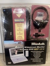Mintek MDP-1810 Lettore DVD Portatile 8" Portatile Sigillato in Fabbrica con Custodia Portable DVD Players price