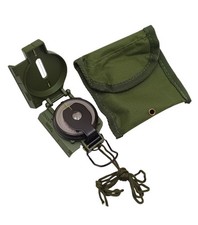 Bussola Lentatica Fosforescente Militare USA, Oliva Drab Impermeabile con Custodia Compass price