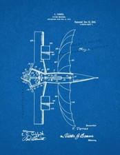 Macchina volante stampa brevetto blueprint Blueprint Machine price