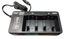 Caricabatterie  universale gbc Ni-MH 4 slots,per batterieAA/AAA/C/D1 batteria 9V Batteria Caricabatterie price