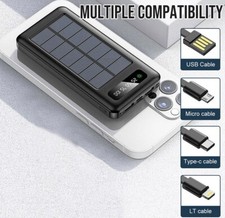 Caricabatterie solare powerbank universale + adattatori batteria ricarica iphone Batteria Caricabatterie price