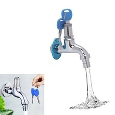 RUBINETTO ANTIFURTO ACQUA CON SERRATURA ATTACCO 1/2" CHIAVE DI BLOCCO DGO-155 Rubinetto price