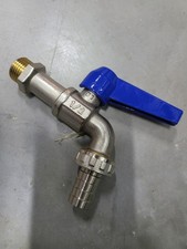 Rubinetto Portagomma Zincato 1/2" Valvola Da Giardino Curvo Rubinetto price